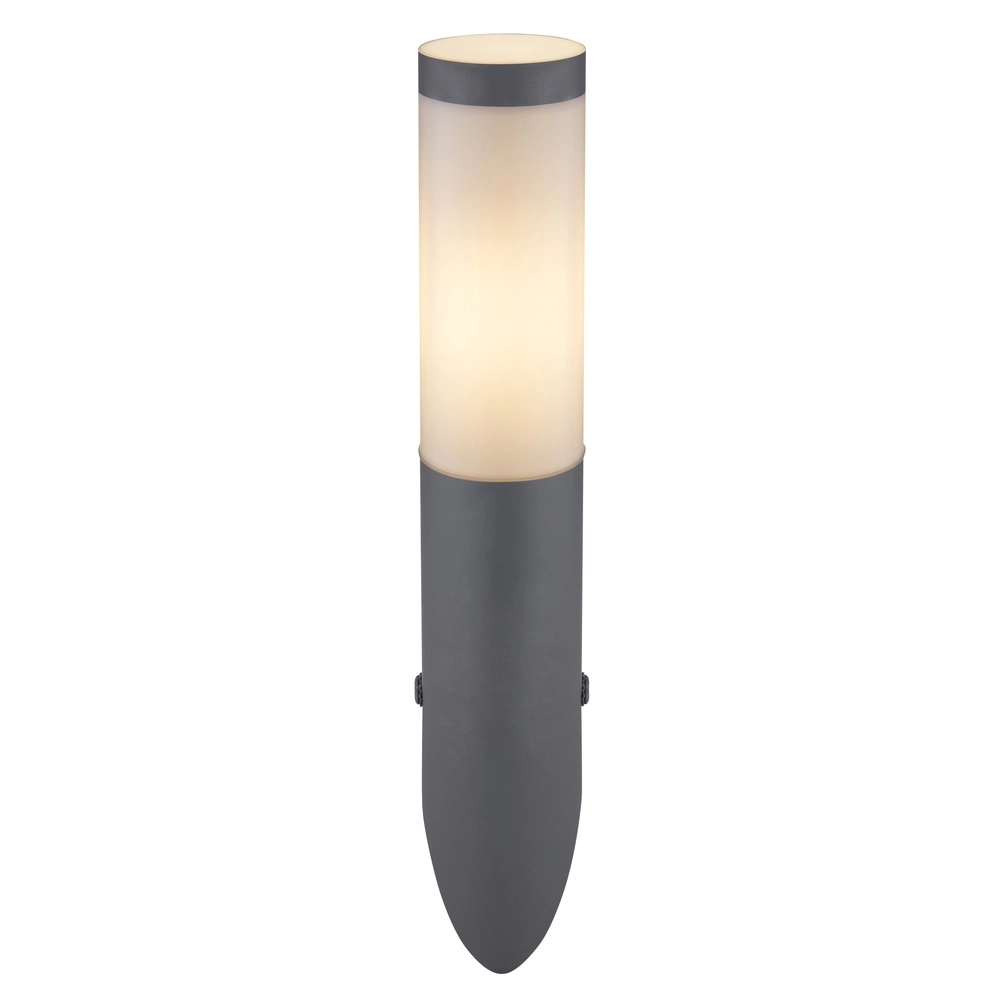 Design outdoor lamp Boston anthracite with white Globo 9007371413577