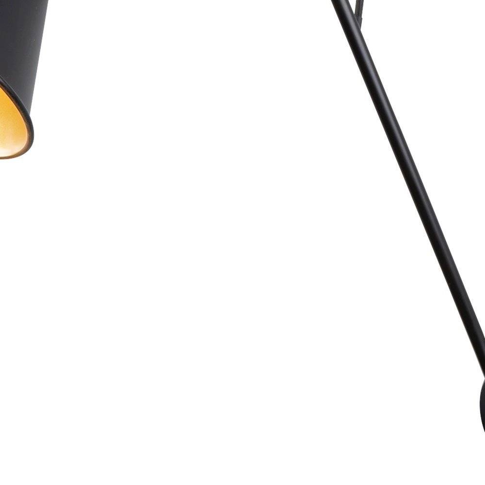Black gold reading lamp Readi Searchlight 5053423101842