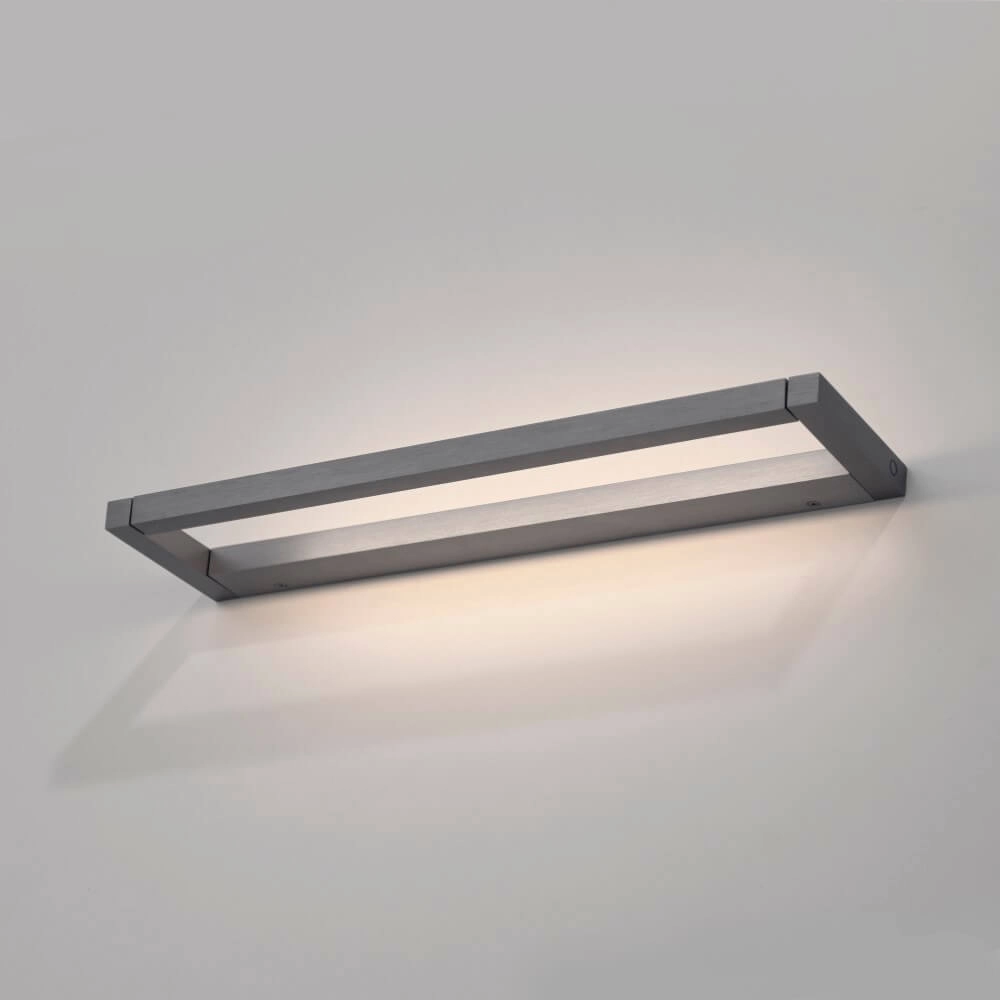 Sleek wall lamp Pure Puro gray 50cm Paul Neuhaus 4012248384206