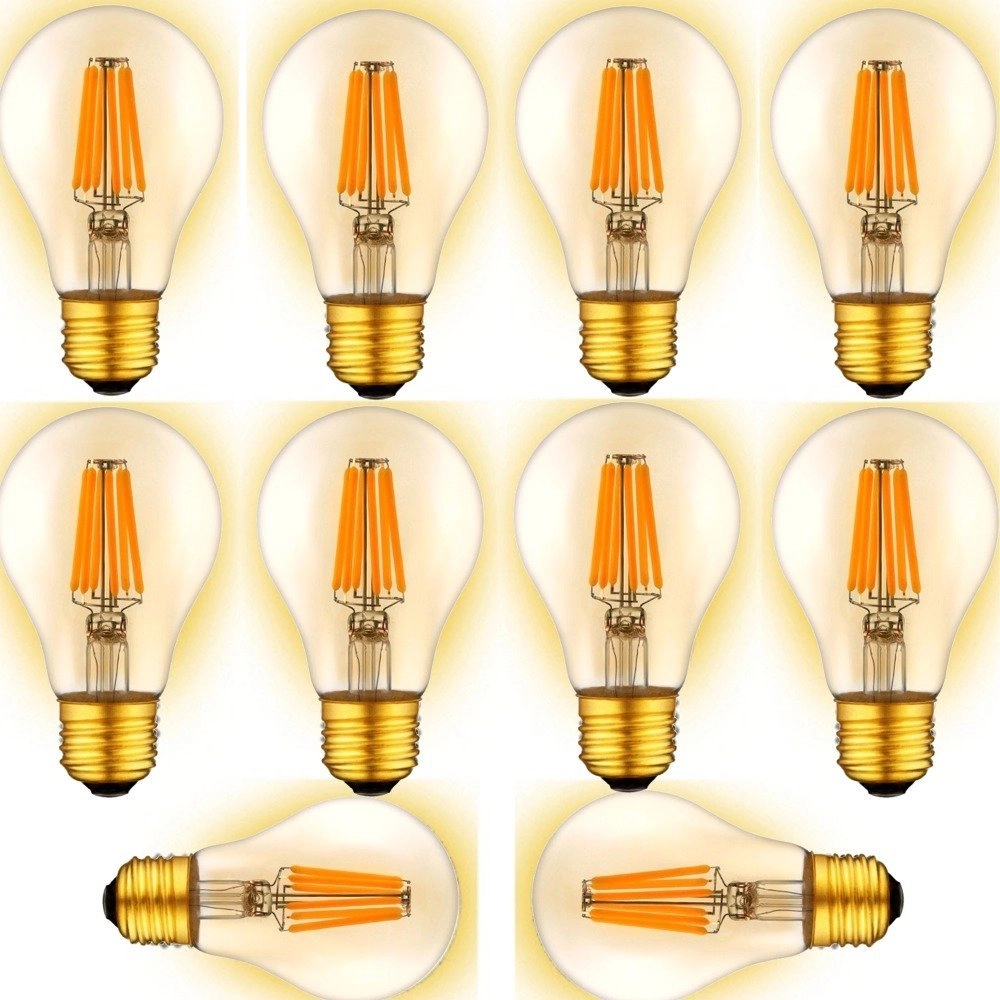 Light source 4W - E27 - Led (10 x) filament