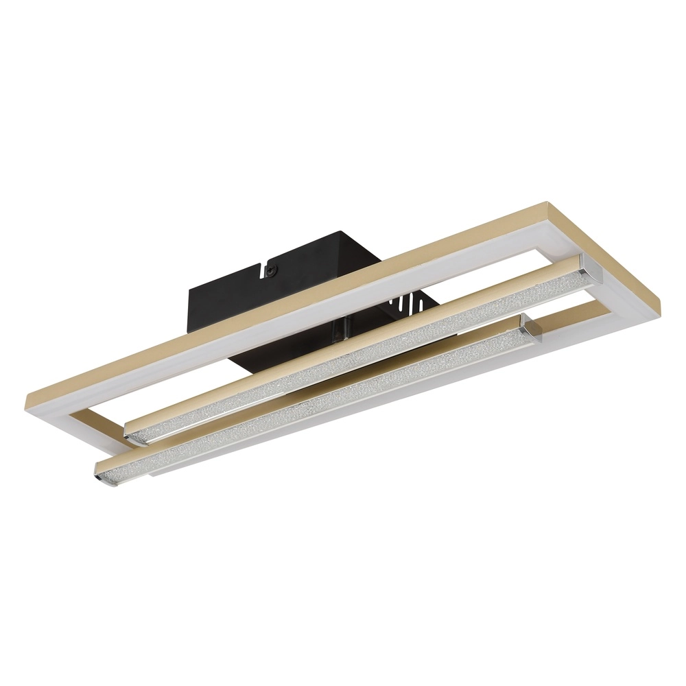 Ceiling lamp Highway black with gold Globo 9007371453795