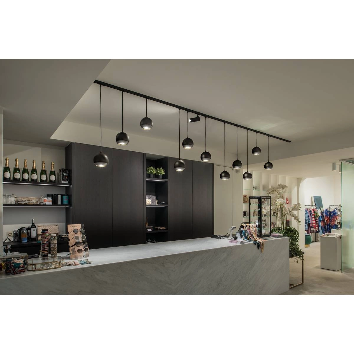 Rail spot Helia 50 1-phase black SLV 4024163169356