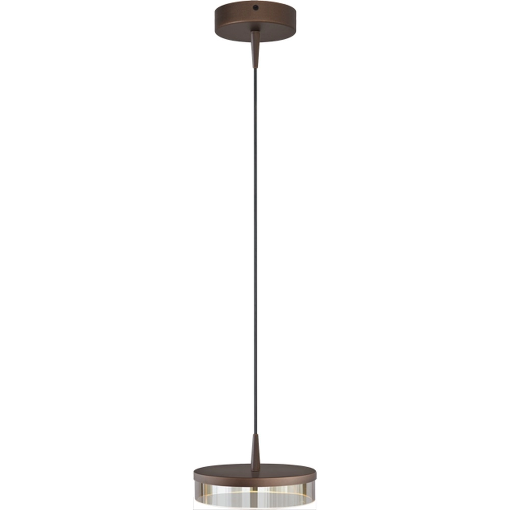 Design pendant lamp Imperia cocoa brown Ø 16cm