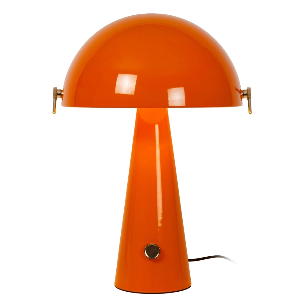 Table lamp Barone orange Ø 38cm Lucide Vibes 5411212650122
