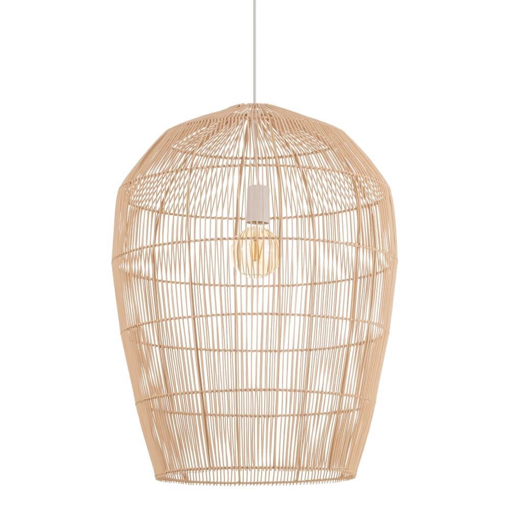 Rattan pendant lamp Haiti L Ø 53.5cm Lyora 5903139111652