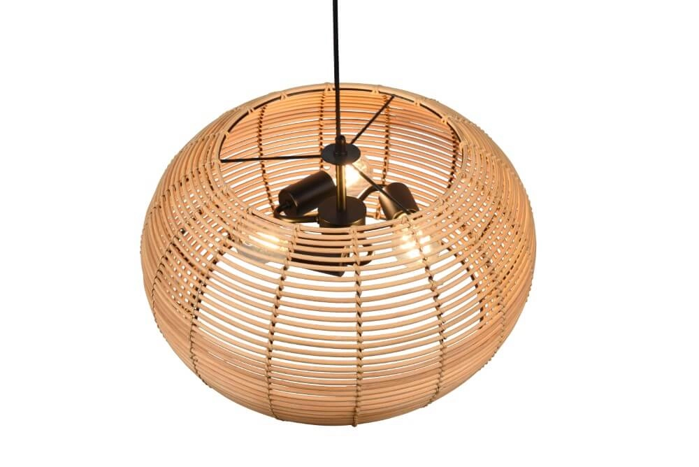 Rattan pendant lamp Inga Ø 50cm Trio 4017807544800