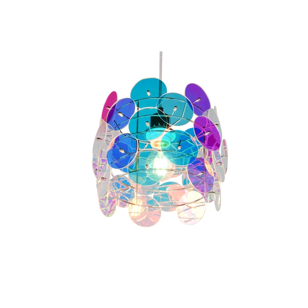 Pendant lamp Iride colored Trio 4017807670950