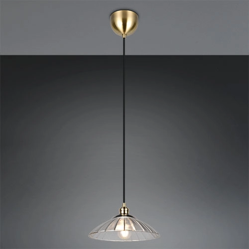 Classic pendant lamp Eluna Old brass