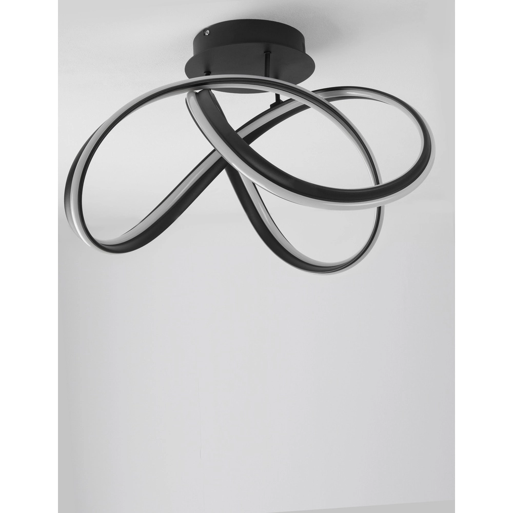 Design ceiling lamp Truno black Lyora 5212017424228