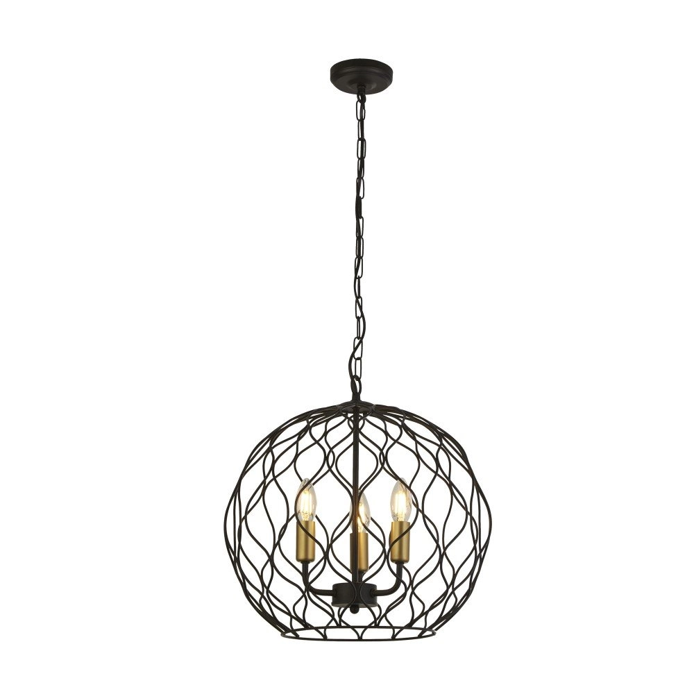 Country Pendant Lamp Finesse 3-light