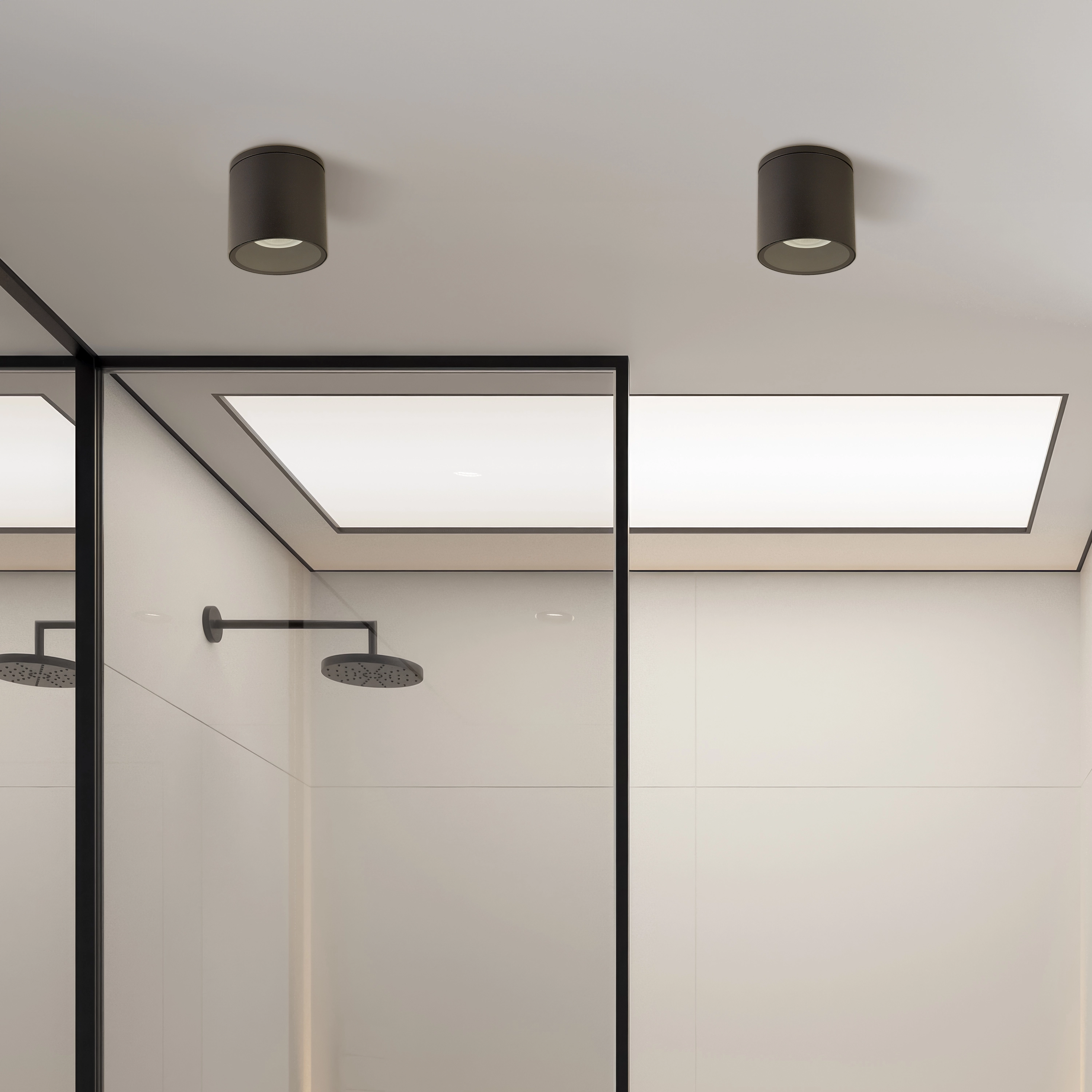 Ceiling spotlight Trafalgar Black Lyora 5053423275949