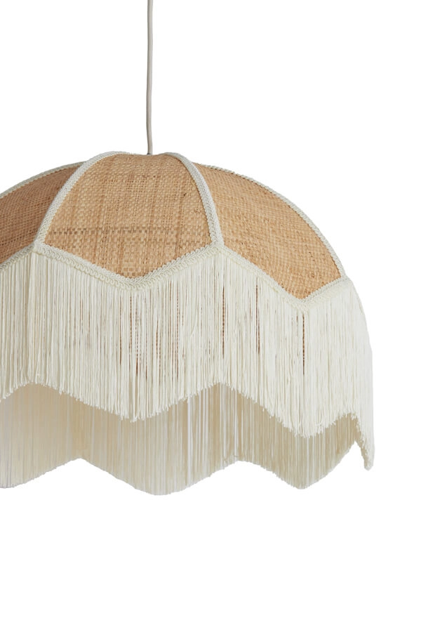 Cream pendant lamp Malacia Ø 50cm Light & Living 8717807761264