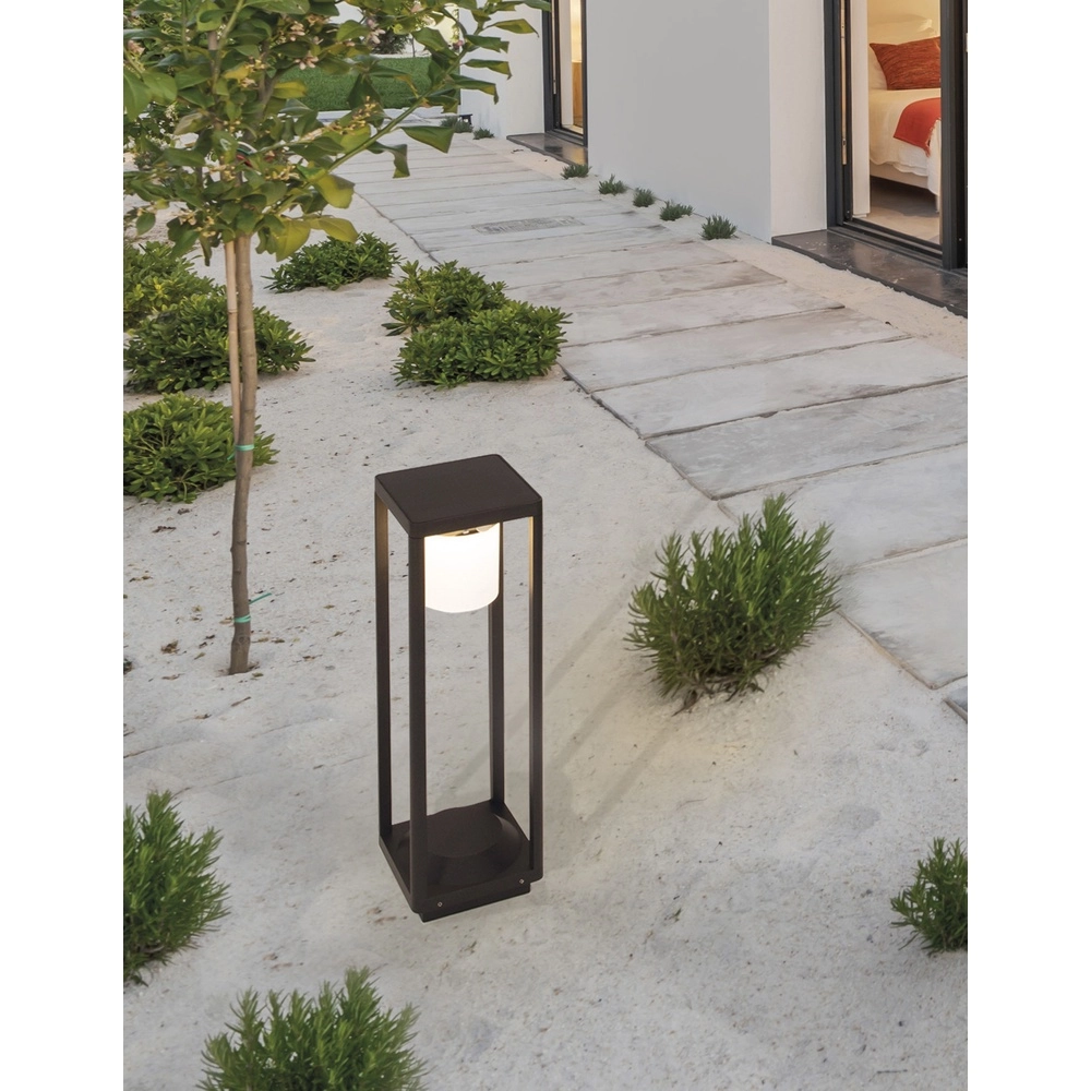 Solar garden lamp Loveto anthracite