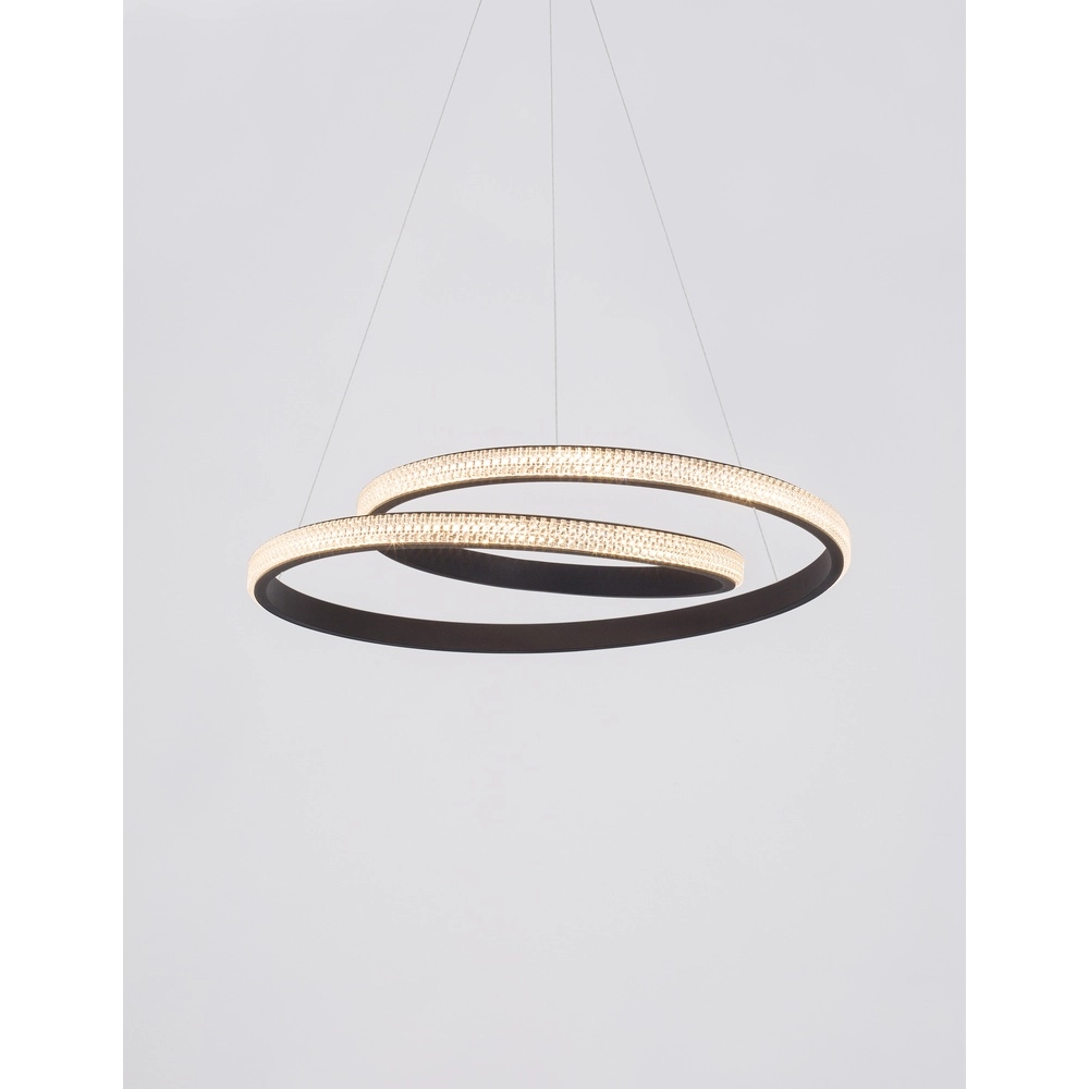 Design pendant lamp Grania black Ø 55cm