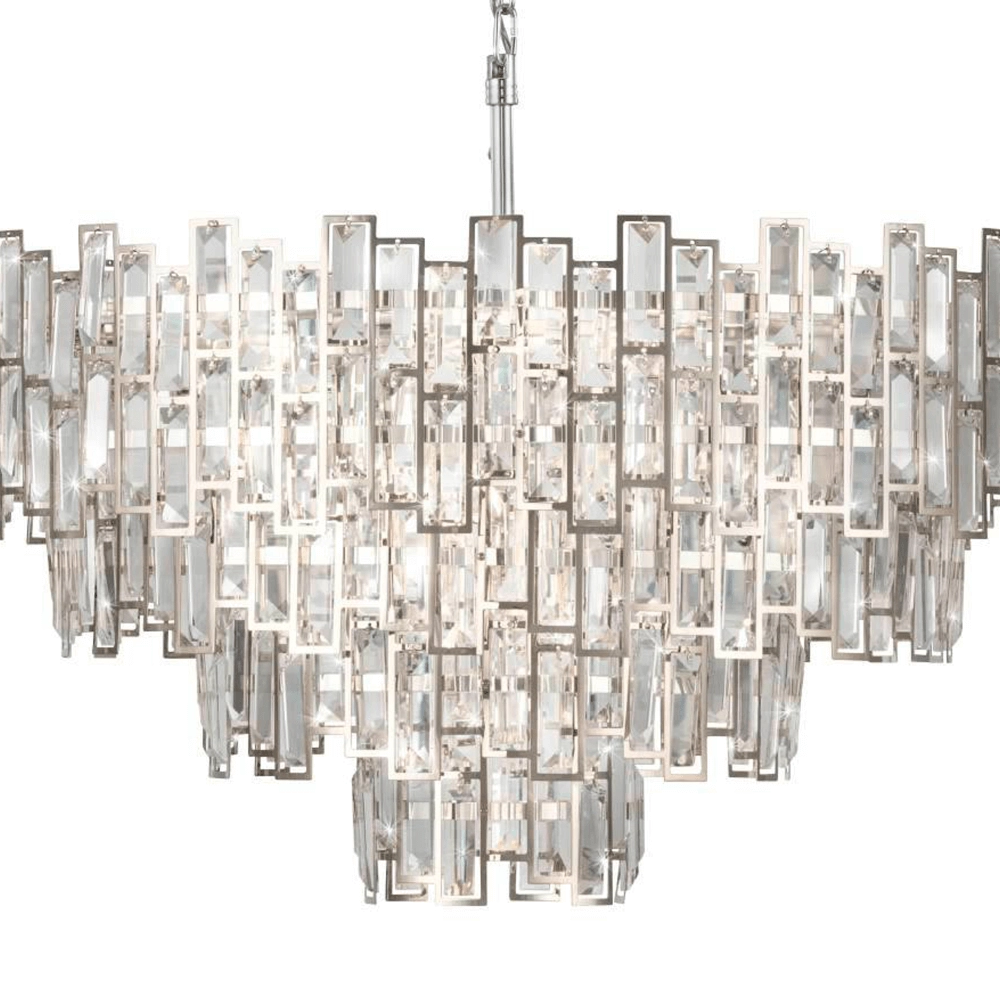 Ø 78cm chandelier Calmeilles 1 chrome Stars of Light 9002759396275