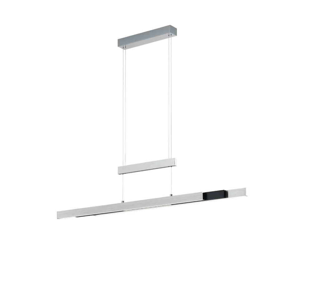 Hanging lamp Trajan brushed metal Trio 4017807504439