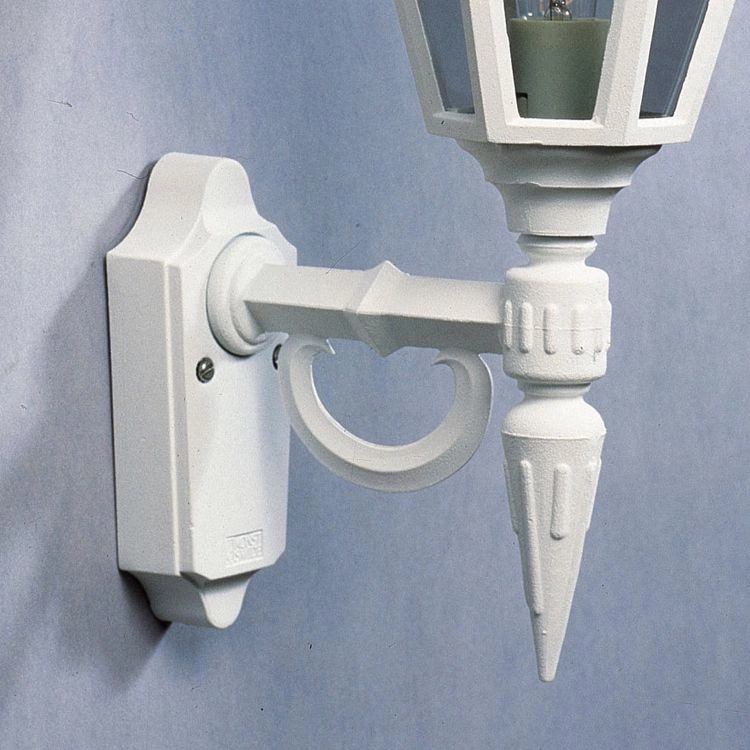 Classic wall lamp Pallas Up 28cm white KonstSmide 7318304812506