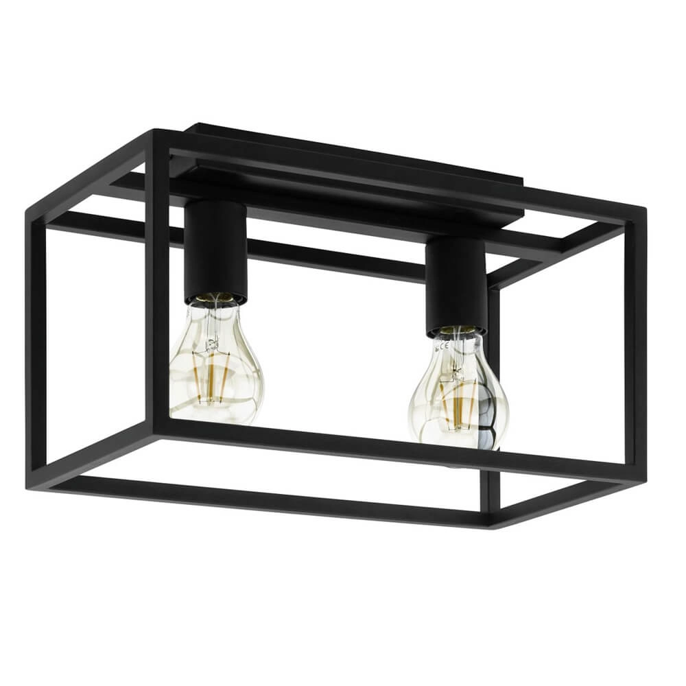 Black ceiling lamp Eldrick
