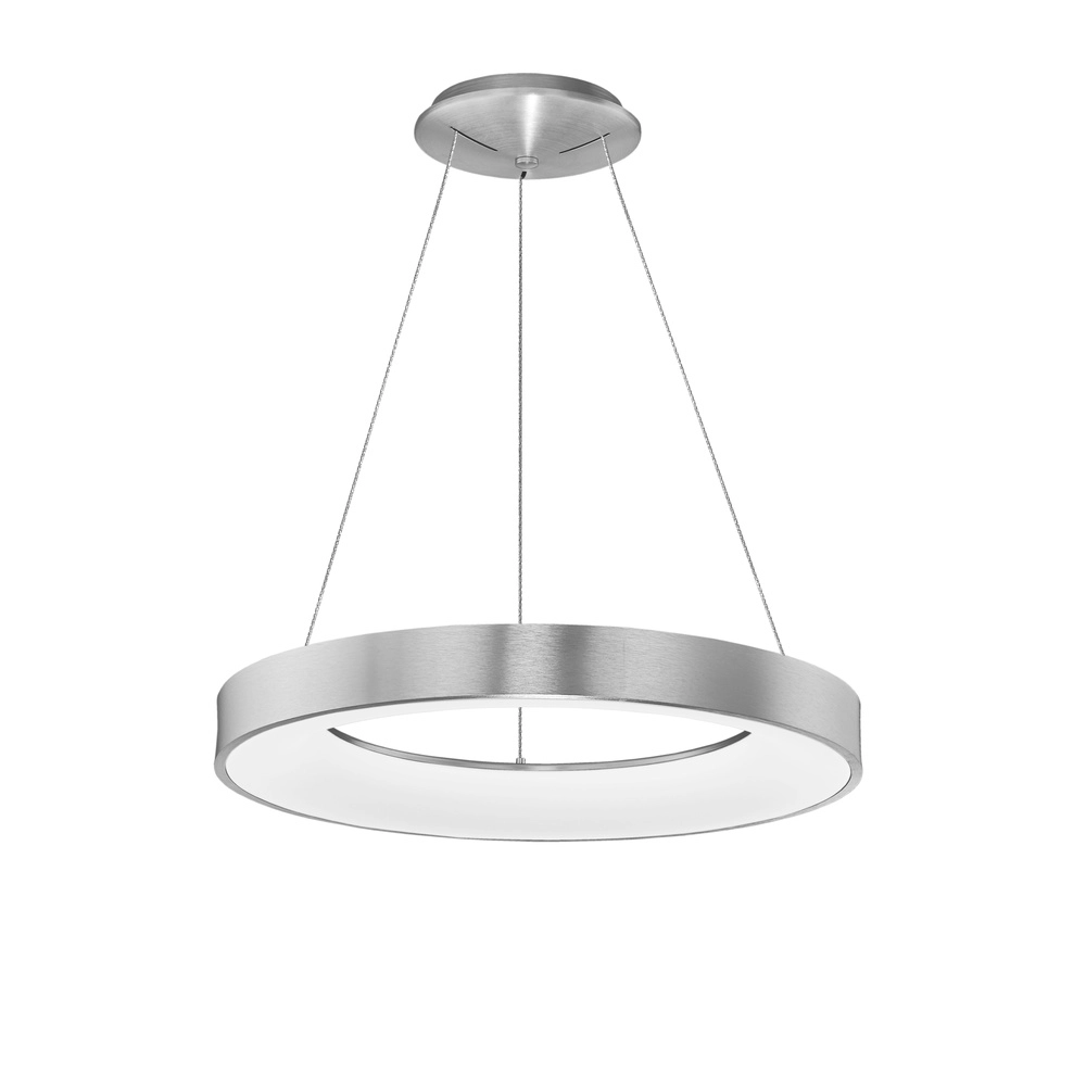 Pendant lamp Rando Thin silver grey Ø 60cm Lyora 5212017420251