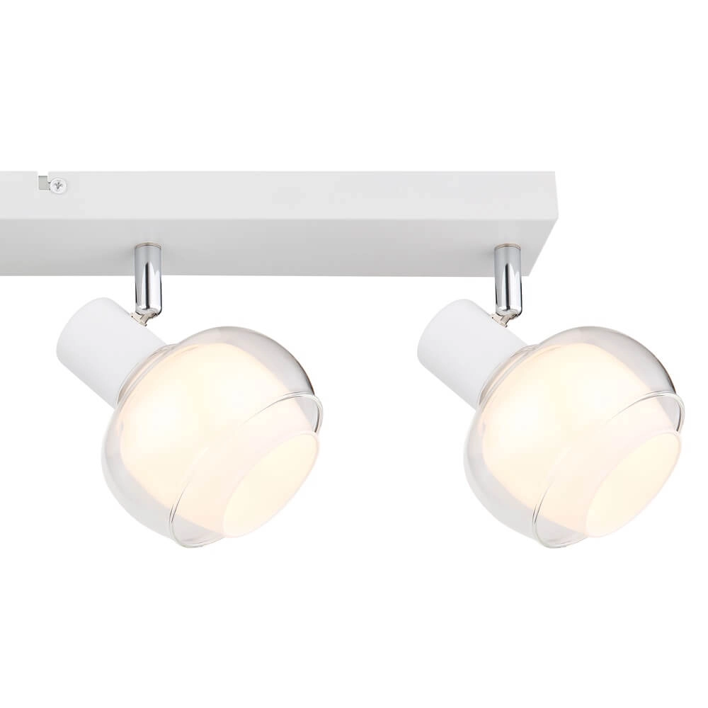 White ceiling lamp Tokki 4-light Globo 9007371452040