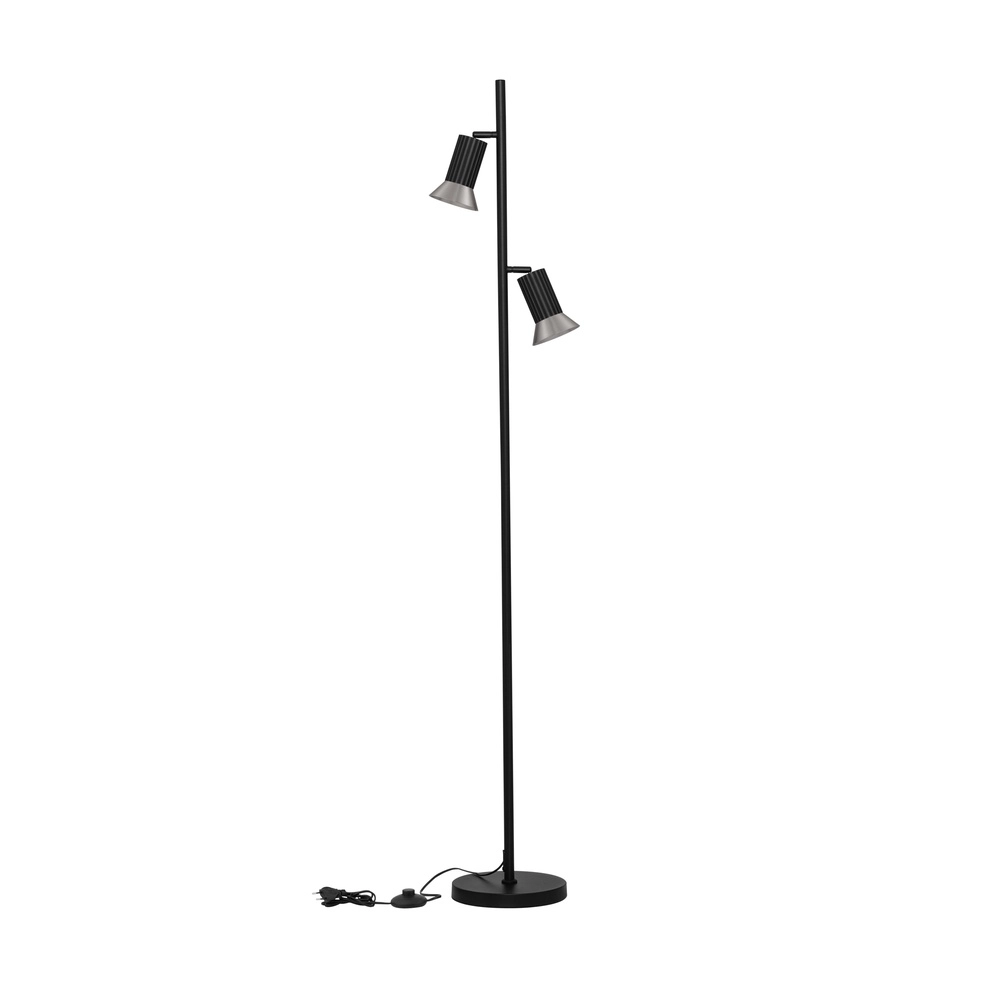 Design floor lamp Luvia black with bronze Lyora 5212017475626