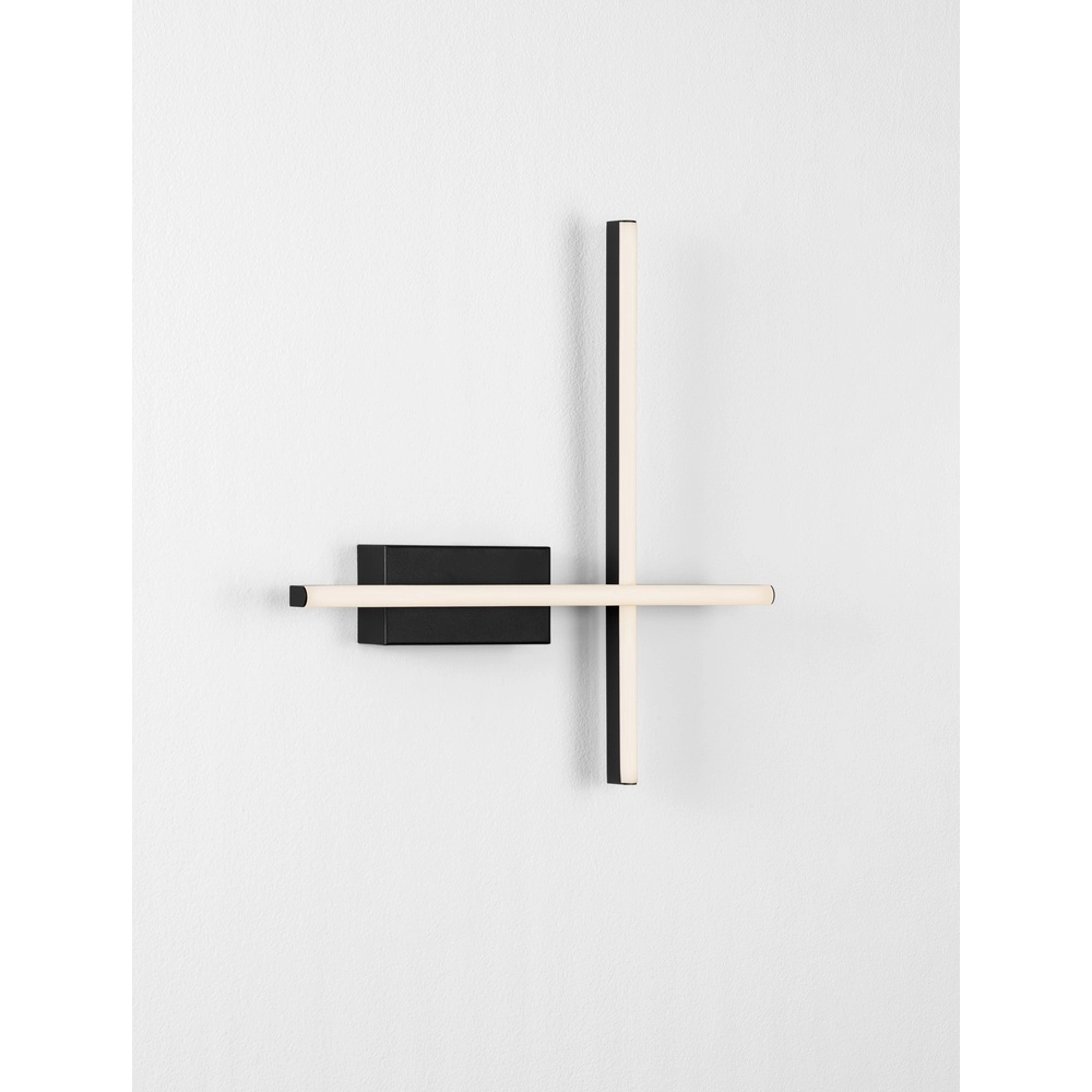 Wall lamp Quam black