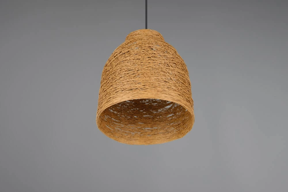 Paper pendant lamp Joeline Ø 25cm Trio 4017807637250