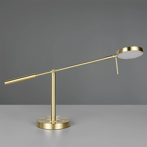 Desk lamp Monza brass Trio 4017807693294