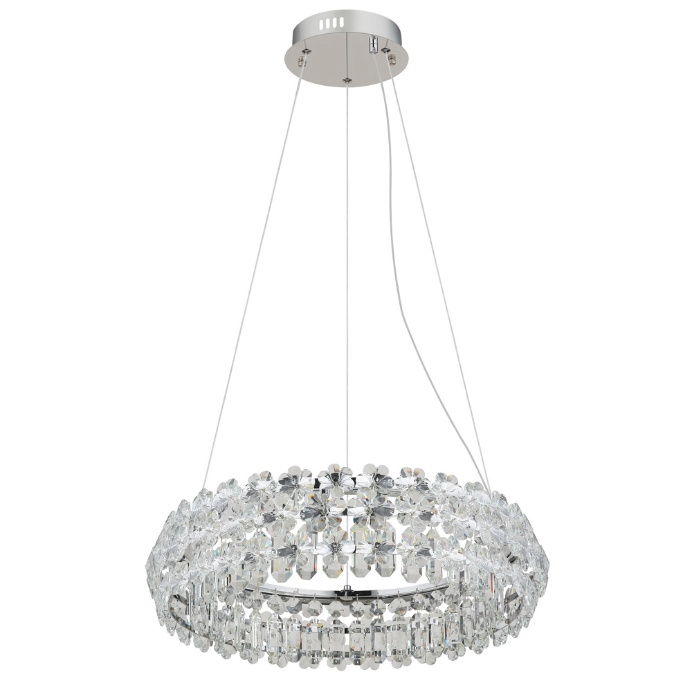 Pendant lamp Diann chrome Globo 9007371537853