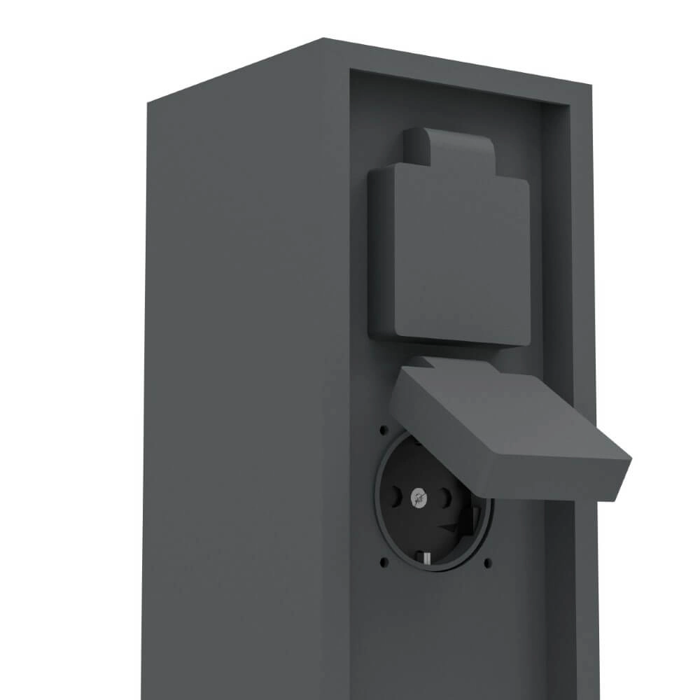 Socket Park 5 anthracite Eglo 9008606297818