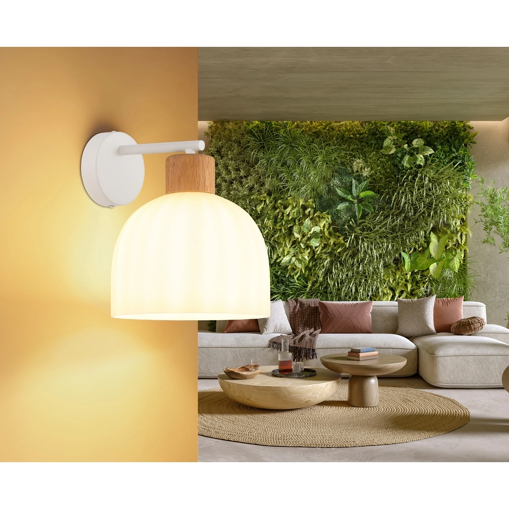 Wall lamp Swanson white Globo 9007371583997