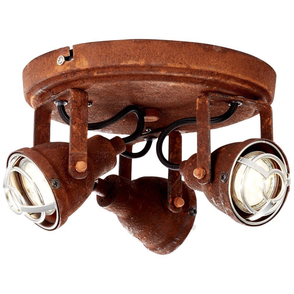 Industrial ceiling spotlight Bente 3-light