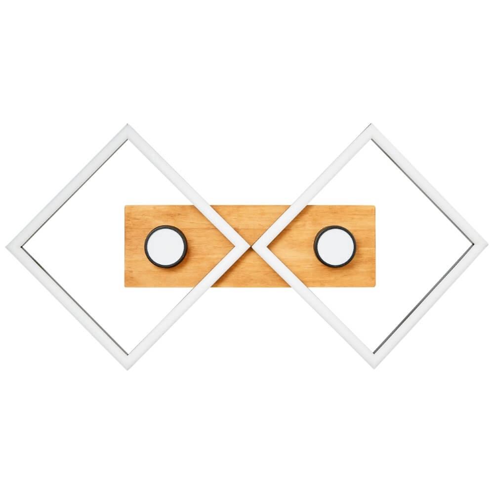 Wooden led ceiling light Woodbridge M Brilliant 4004353409707