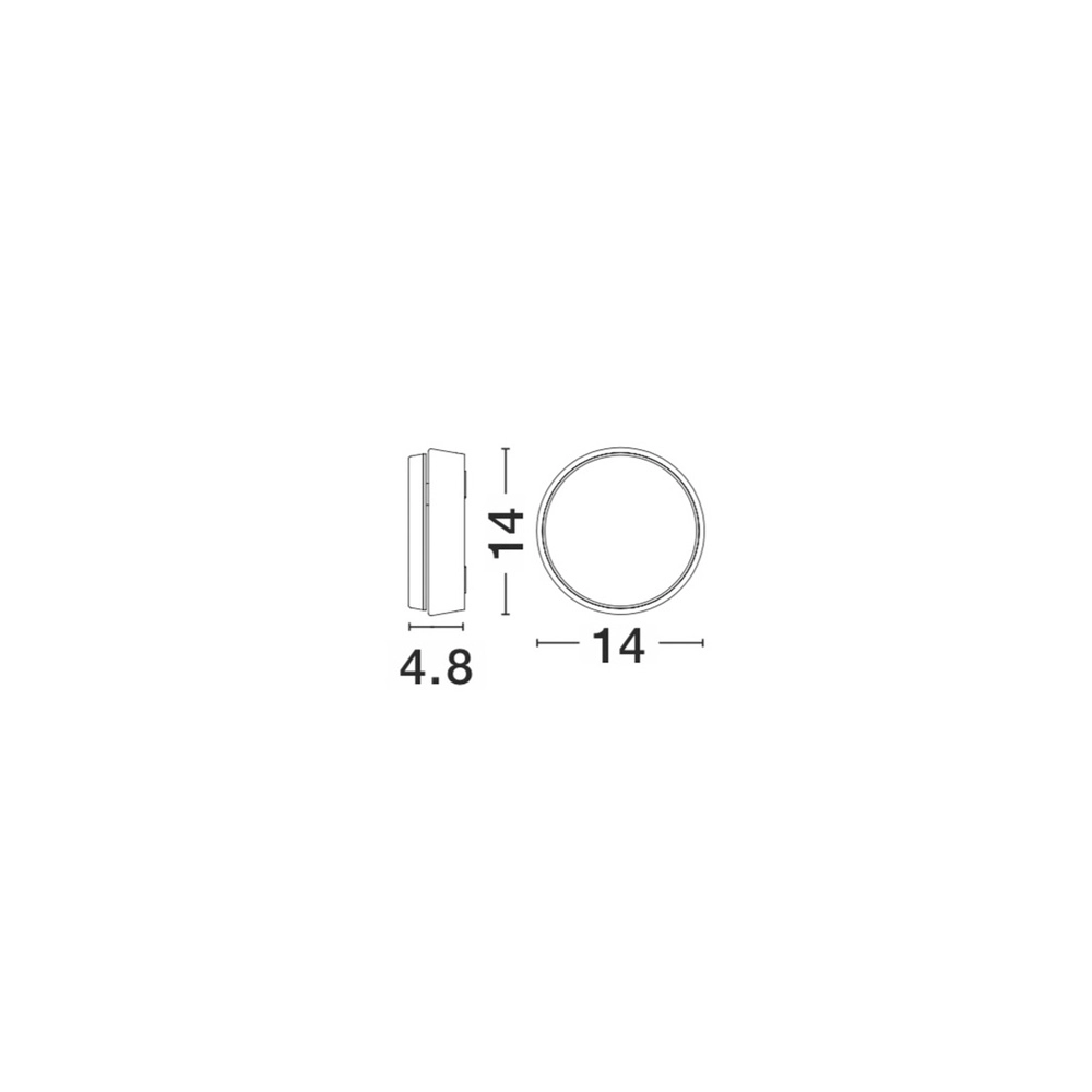 Design wall lamp Gravity grey Lyora 5212017413161