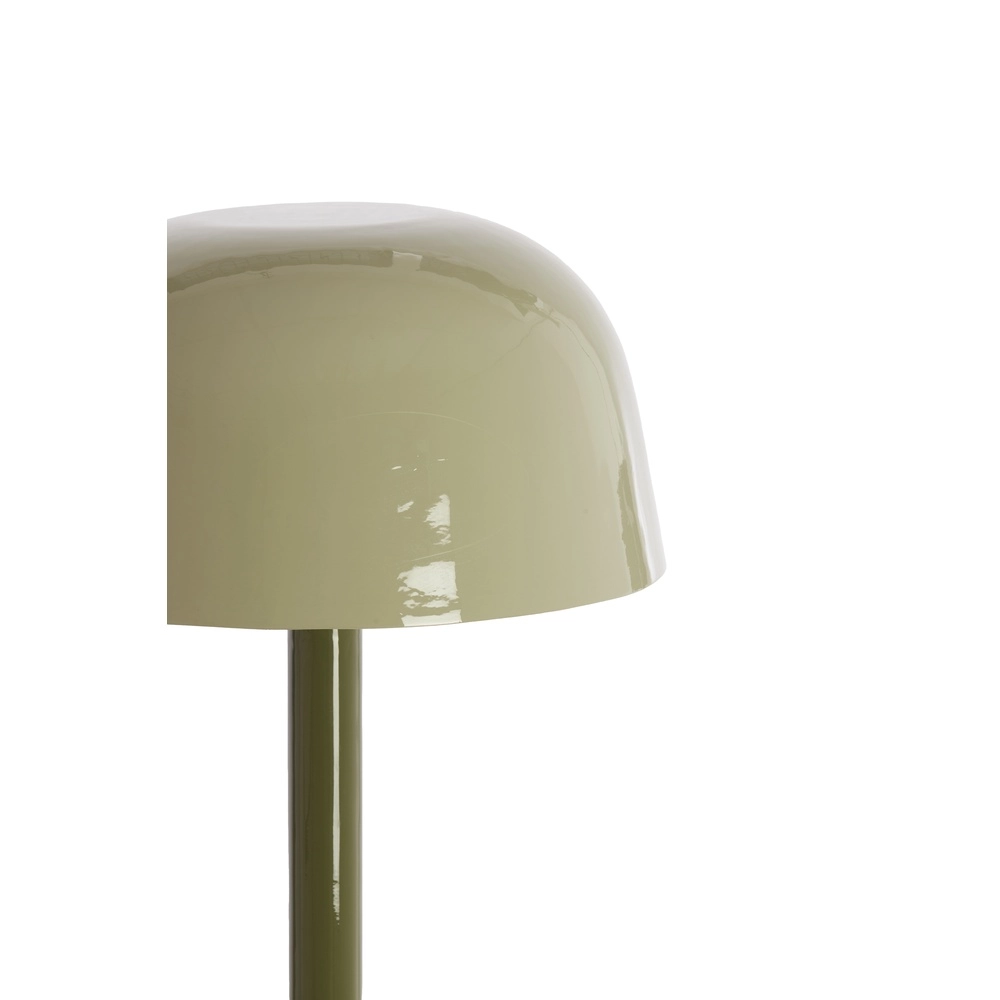 Glass floor lamp Marivet Green tones Light & Living 8717807816315