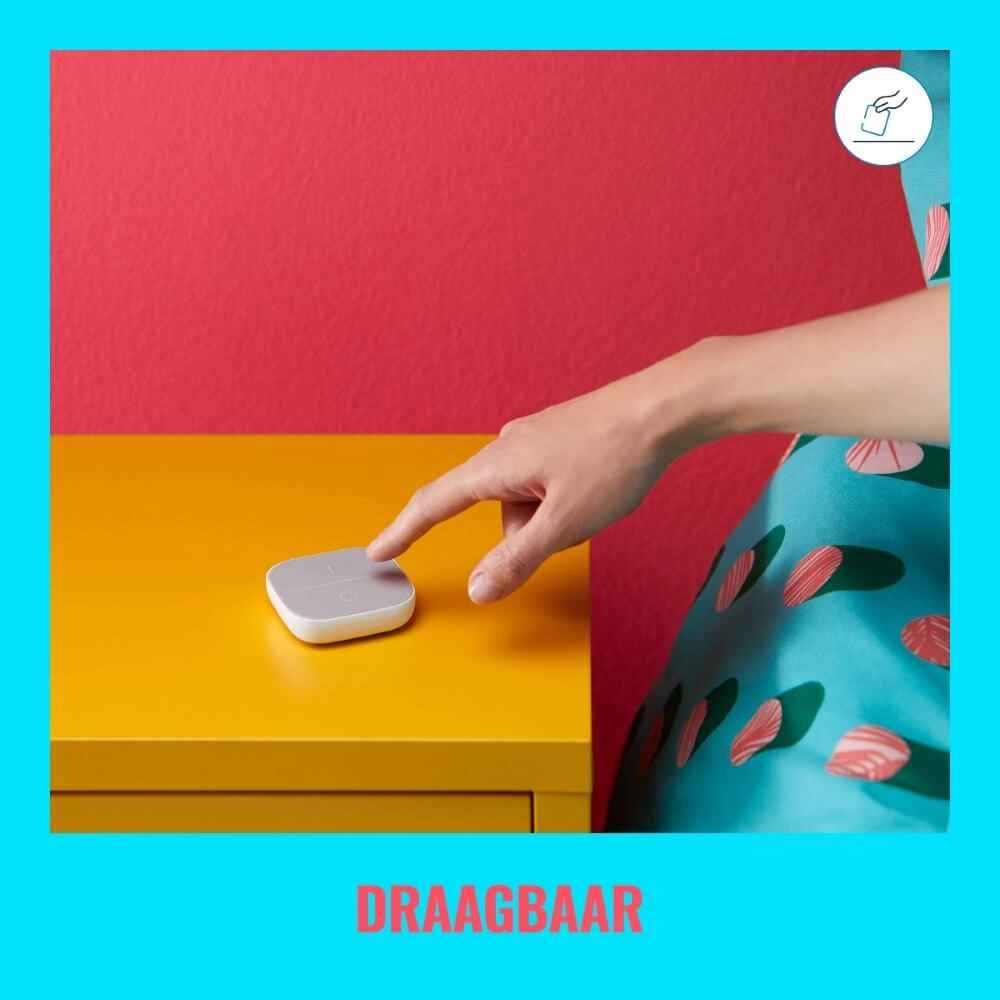 Wireless switch Portable Button WiZ 8719514554795
