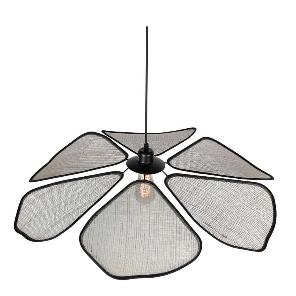 Pendant lamp Lumaflora Black Steinhauer 8712746181029