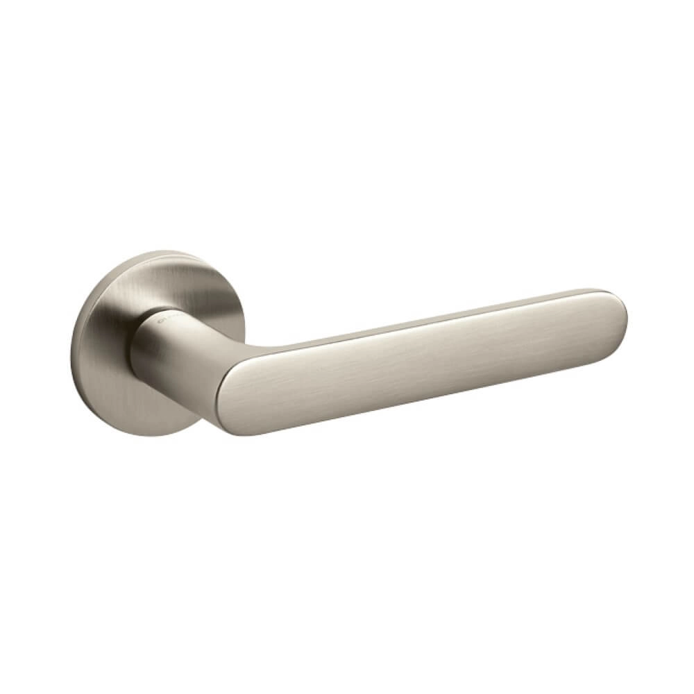 Door handle Icona nickel matt