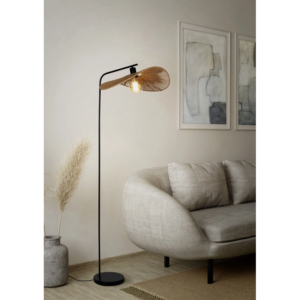 Rattan floor lamp Siruela Eglo 9002759319663