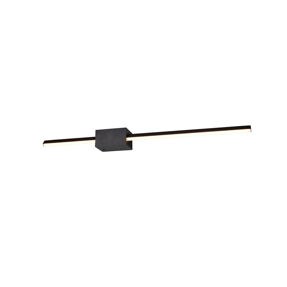 Modern wall lamp Cassino black 70.5cm Trio 4017807683226
