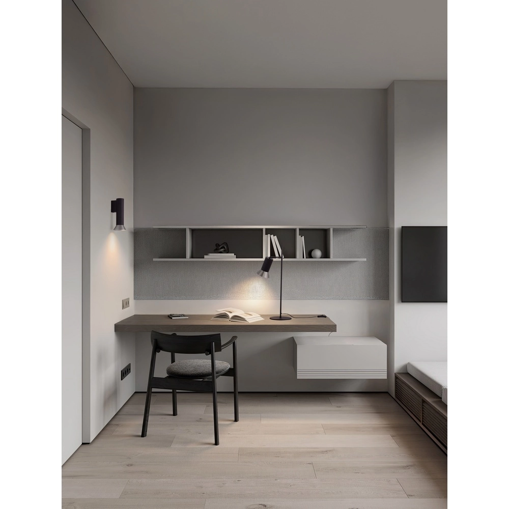 Design table lamp Luvia black with bronze Lyora 5212017475602