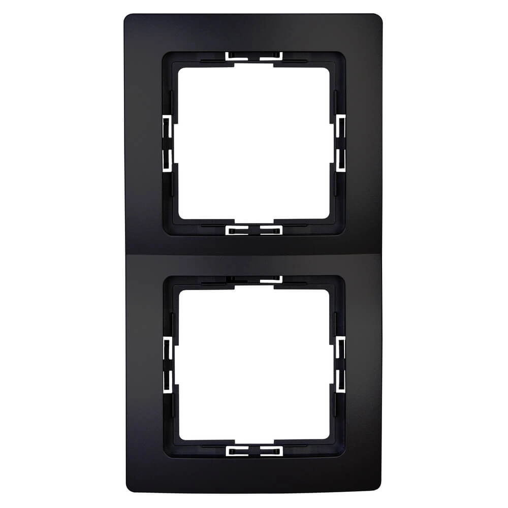 Cover frame Paris 3-fold black