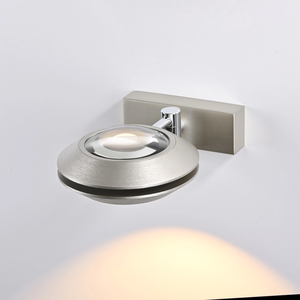 2L led wall light Pure Oculis Diamond grey Paul Neuhaus 4012248397022