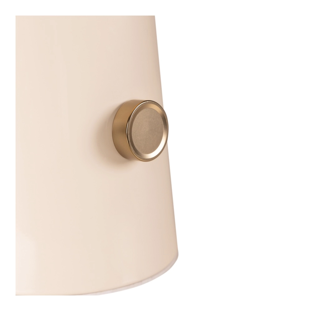 Table lamp Barone cream 38cm Lucide Vibes 5411212650108