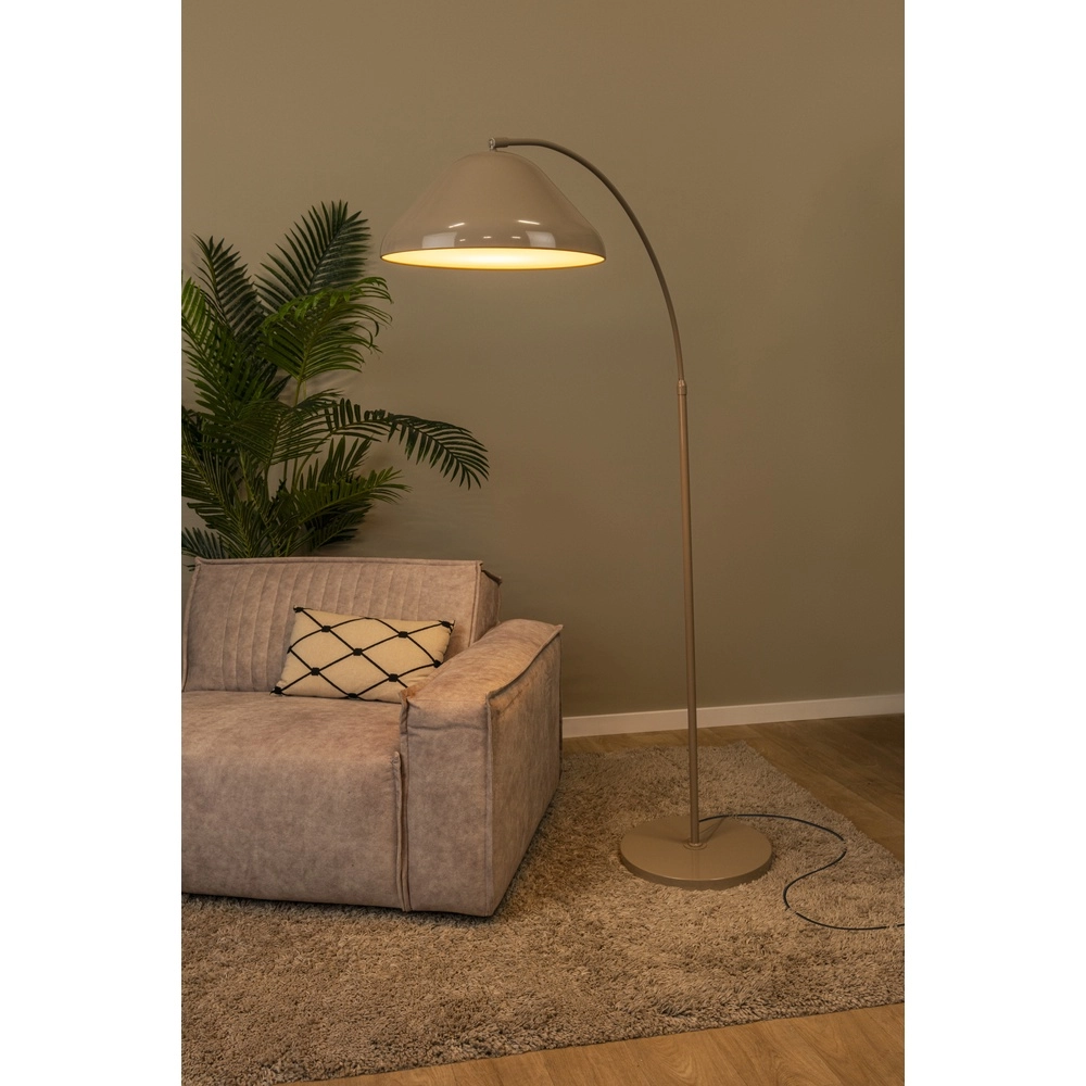 Floor lamp Andres taupe Lucide Vibes 5411212650238
