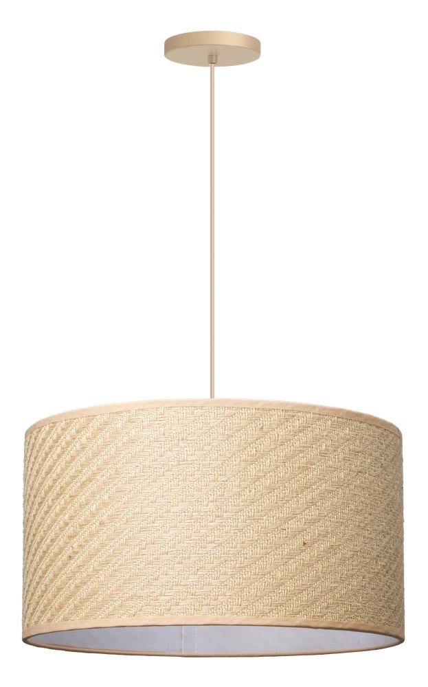 Fabric pendant lamp Zizal Ø 45cm