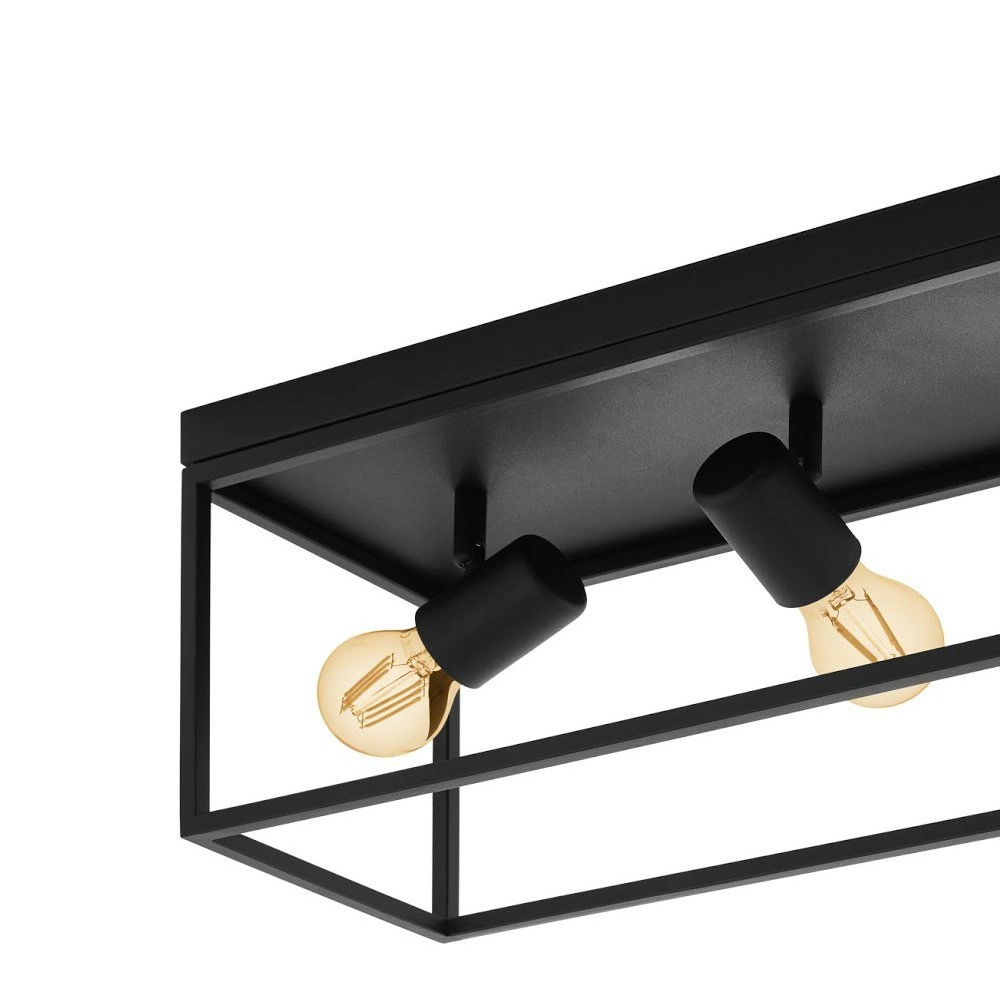 Black ceiling lamp Silentina Eglo 9002759983338