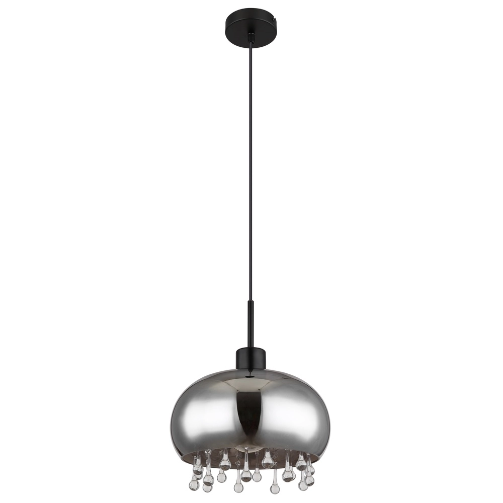 Black pendant lamp Corry Design Globo 9007371444694