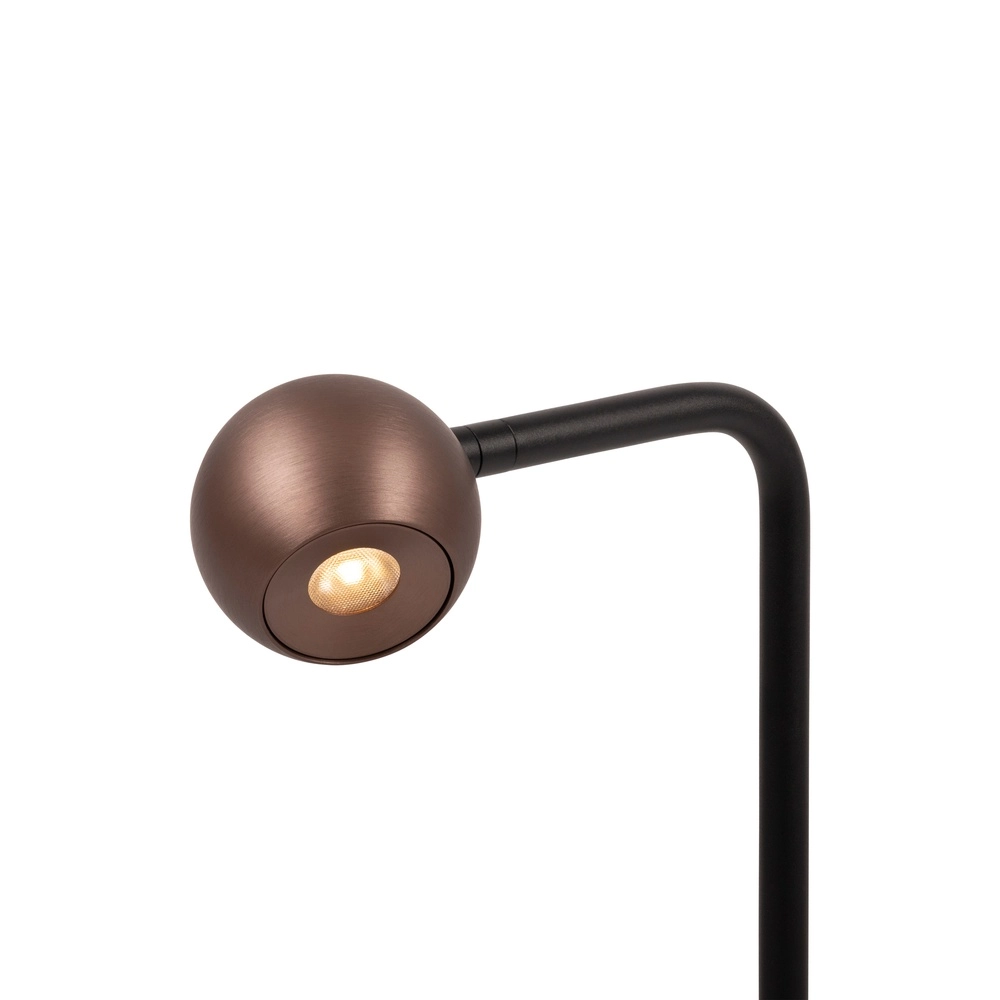 Design table lamp Montana coffee brown Premium by Lucide 5411212680198