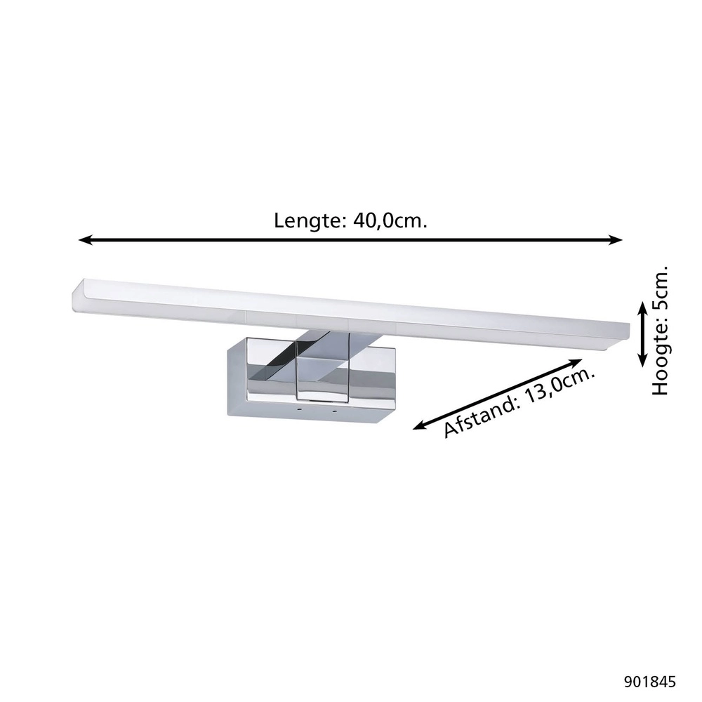 Mirror lamp Conettilla chrome 40cm Eglo 9008606356720